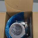 Dryer Vent Kit 4 Inch Dryer Ducting Tube Vent Hose Connector Wall Ducting Kit for Air Circulation (Silver)