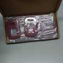 Voodonala Window Lift Switch Trim for 2011-2025+ Dodge Charger Durango, for 2010-2017 RAM, ABS Red Carbon Fiber 4pcs