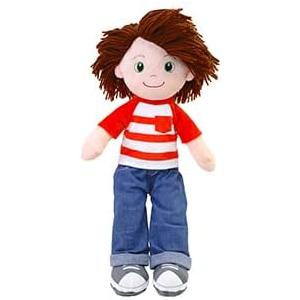 Soft Plush Baby Doll - 18 Inch Rag Dolls for Girls and Boys, Infants & Babies, My First Plush for 1 Year Old, Stuffed Doll - Ollie