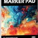 60 Sheets Marker Paper Pad, A4(8.3"x11.7") Alcohol Marker Paper Sketch Pad, 120lb/200gsm Heavyweight Spiral Sketch Book, Painting Coloring Drawing Paper for Beginners Artists