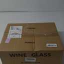 Stemless Wine Glasses Set of 12, 15 Ounce Smooth Rim Standard Wine Glass Tumbler for Red, White Wine, Dishwasher Safe