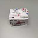 Honoson Mini Craft Iron Mini Heat Press Small Iron 3.93 x 2.36 x 2.76 in Portable Handy Tiny Flatiron with Charging Base Accessory for Fuse Bead Patch DIY Heat Transfer Vinyl(Light Yellow)