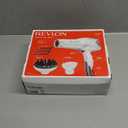 REVLON Infrared Hair Dryer with Diffuser & Concentrator - Ionic Ceramic Blow Dryer for Frizz Control, Shine, Soft Hair & Moisture Protection - 1875W Professional Salon-Quality (White) (Full Size)