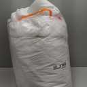 EASELAND California King Down Alternative Comforter  Quilted Duvet Insert for All Seasons, Soft Lightweight with Corner Tabs, Summer Winter Warm Bedding, White 96x104 Inches