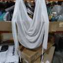 Set of 3 Pieces White Beach Clothes M