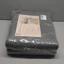 Washable Area Rug 6x9 Large Jute Like Rug for Living Room, Soft Non Slip Rugs Carpet for Dining Room Bedroom Cotton Boho Woven Braided Rugs Home Office Decor, Grey