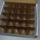 Novelty Lights 25 Pack G50 Outdoor String Light Globe Replacement Bulbs, Clear, E12/C7 Base, 7 Watt