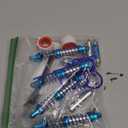 INJORA RC Shock Absorber Oil Adjustable Damper Set with Springs for 1/10 RC Truck Crawler Axial SCX10 TRX4 D90 (90mm)