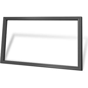Upgraded WR14X36194 Refrigerator Freezer Door Gasket Compatible with GE Fridge Door Seal Replacement Part WR14X10376 WR14X10370 WR14X31558-34.25" x 23.23" Black