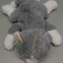 Ditucu Weighted Cat Stuffed Animal 0.6 lbs Cute Realistic Kitten Plush Toys 11.8 inch Soft Plushies Gifts for Kids Grey