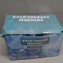 Cold Therapy Machine with Programmable Timer, Portable Ice Machine for Knee After Surgery, Knee Replacement Recovery System, Pain Relief cryotherapy with Compression Pad fits Shoulder Hip Ankle