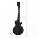 NBCP PC Guitar Hero Controller, Wireless PS3 Guitar Hero with Dongle for PC/PlayStation 3, Compatible with Guitar Hero, Rock Band, Clone Hero & Fortnite Festival - Black