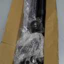 PHITRIC Flag Pole Kit, Tangle Free Spinning Stainless Steel Rustproof Flagpole for 3x5 Sports Fan Outdoor Flags for Outside House (Black, 5FT, with Bracket)