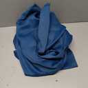 NICETOWN Kitchen Curtains, Short Blackout Curtains & Drapes, Thermal Insulated Rod Pocket Window Treatment Draperies for Nursery (Navy, 29" x 40", Set of 2)