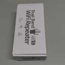 105-Device Compatible WiFi Extender Signal Booster, WiFi Extender, 12880 Sq.Ft Long Range, Dual Band 5GHz/2.4GHz 1200Mbps, Simple Installation for Home & Outdoor