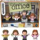 Little People Collector The Office US TV Show Special Edition Set for Adults & Fans, 4 Figures in Display Package