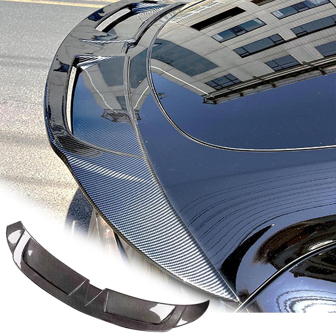 Rear Spoiler for Tesla Model Y 2020-2024 ABS Carbon Fiber Printing
