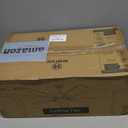 LEDIARY Ceiling Fans with Lights,42 inch Ceiling Fans with Lights and Remote,3CCT,6 Speeds,Reversible DC Motor,Noiseless,Small White Ceiling Fan for Bedroom Farmhouse and Patio,Indoor/Outdoor Use