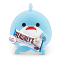Snackles Series 2 Shark & Hershey (Cookies n Cream) 16 Inch Plush by ZURU, Ultra Soft Plush, Collectible Plush with Real Licensed Brands, Stuffed Animal, Giftable