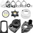 77177A3 15 Pieces Set Water Pump Impeller Repair Kit, Replacement for Mercury Mariner Quicksilver 30 35 40 45 50 60 65 70 HP 2 Stroke Outboard, Replaces 46-77177A3