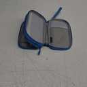 Electronics Accessories Organizer Pouch, Electronic Organizer Travel Case Cable Organizer for Cable, Charger, SD Card, Business Travel Gadget Bag (Blue)