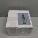 6 x 6 Inches Vinyl Post Sleeve Adjustable Vinyl Post Skirt White Base Porch Column Wraps for 3 to 6.5 Inch Wood Stair Rails(White,8 Pack)