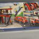 LEGO City Fire Station with Fire Truck Toy - Kids Toy Building Sets with 2 Fire Truck Attachments - Gifts for Boys & Girls Ages 6+ - Pretend Play Set with 5 Minifigures - 60414