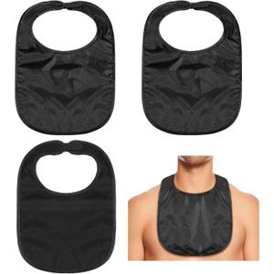 Oudain 3 Pcs Tracheostomy Shower Cover Waterproof Laryngectomy Neck Stoma Protector Breathable Adjustable Tracheotomy Cover (Black)