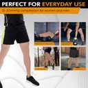 Doc Miller Thigh High Calf Sleeves Compression Hose 15-20 mmHg Opaque Stockings