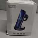 3 in 1 Charging Station for iPhone, Wireless Charger for iPhone 17 16e 16 15 14 13 12 11 X Pro Max & Apple Watch - Wireless Charging Station for AirPods 4 3 Pro (Black)