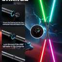 Light Saber, RGB Lightsabers with 20 Colors 4 Modes, 2-in-1 Lightsaber with Connectors, FX Dueling Lightsaber for Adult Kids, Birthday Toy Gift Halloween Xmas Cosplay Party, 36.2in, 2PC, Large