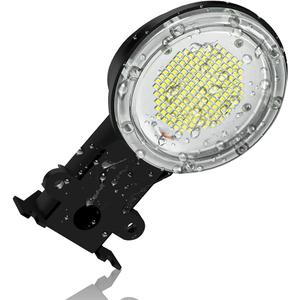 50W Yard Light Outdoor Lighting7000 Lumens LED Area Light Dusk to Dawn110 Volts Barn Lamps5000K Daylight Security FloodlightIP65 Waterproof Corridor SconceLight Sensor Street Lamp (With New Upgrade Photocell Sensor)