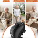 Knee Massager with Heat and Red Light Therapy : 4-in-1 Compression Massage with 14 Chambers & Vibration for Pain Relief, Cordless Home Office Use for Seniors and Active Adults, FSA-HSA Eligible