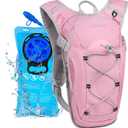Zavothy Hydration Backpack with 2L Hydration Bladder Water Backpack for Hiking Hydration Pack for Running Cycling Hiking