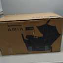 UPPAbaby Aria V2 Lightweight Infant Car Seat - Just Under 6 lbs - Base with Load Leg + Infant Insert + All-Weather FootCover Included - Direct Stroller Attachment - Evelyn (Green Meadow) Exp Date Mar 20, 2036