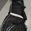 Golf Carry Bag Clubs Case Foldable Zippered Thicker Tough Lightweight Portable Waterproof Black Sunday Bag Spider Pattern