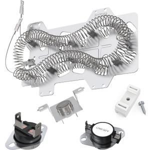 UpgradedDC47-00019A Dryer Heating Element Compatible with Samsung dryer DV42H5000EW/A3 DV45H7000EW/A2 DV48H7400EW/A2 DV40J3000EW/A2 DVE50M7450W/A3 DV42H5200EW/A3 By AMI PARTS