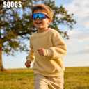 Youth Baseball Sunglasses for Boys Girls Kids Sports Sun Glasses Softball Cycling UV400 Protection Ages 3-14