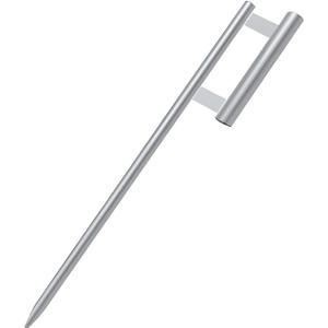 Ground Spike Base for Soft Ground Heavy Duty Ground Stake Hardware for Feather Flags, Swooper Flag Base for Outdoor Advertising Flags, Compatible with Most Banner Poles, Rust-Resistant Coating