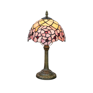 Tiffany Lamp Stained Glass Table Lamp 8X8X14 Inches Desk Reading Light Decor Beside Bedroom Living Room Home (H-1055- Cherry Blossom) Tiffany Lamp Stained Glass Table Lamp 8X8X14 Inches Desk Reading Light Decor Beside Bedroom Living Room Home (H-1055- Cherry Blossom)