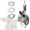 XQSMWF 587147901 Carburetor Carb AssemblyCompatible With Husqvarna Snow Blowers ST224 ST224P ST324P For LCT 254cc snow engine For Ariens 08201024 08201215 921023 921024 961930096 01 02