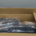 BestOffice | Ergonomic Office Chair | Mid-Back Swivel Desk Chair | Breathable Backrest & Lumbar Support | Adjustable Height | Sponge Seat | Rolling Wheels | Black | for Adults & Women