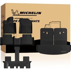 Michelin Vehicle Mats for 2021-2026 Kia Sorento Gas 6&7 Seats Floor Mats
