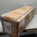 6.5 ft. Pre-Lit Hinged Artificial Pencil Christmas Tree with 250 Multi-Color Lights