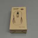 TECKNET Bluetooth Mouse, 4000DPI Wireless Mice for Laptop 2-in-1(BT 5.0/3.0+2.4Ghz) Computer Portable PC Mouse Wireless with USB Receiver for Mac (USB-A+Bluetooth, Black)