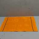 Towel 6 PCs,15.5x20, Orange