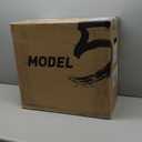 Geometric Future M5 Tempered Glass Mid Tower, E-ATX/ATX Gaming Case, 1.2mm Steel, Type C, Toolless Panels, Support 420/360 Radiator, Dual-Chamber, Black/Grey, GEO-M5-BG