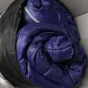 KingCamp Sleeping Bag for Adults, Cold Weather & Warm Extra Wide Big & Tall XL Portable Waterproof Flannel Sleeping Bags, Essentials Gear Accessories for Camping Backpacking Hiking Indoor & Outdoor (86.6" x 39.4", 34℉ Thermal Pod Navy)