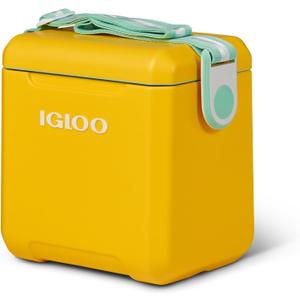 Igloo Tag Along Too Coolers | Insulated Hard Shell Picnic Style Cooler | Rolling Ice Chest, 11 Qt