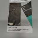 Magnetic Thermal Insulated Door Curtain – Curtain Size 34" x 82" (Fits Door Size 32" x 80") Washable Oxford Fabric Triple Layer Cover, Pet-Friendly, Waterproof & Windproof Door Cover, Black